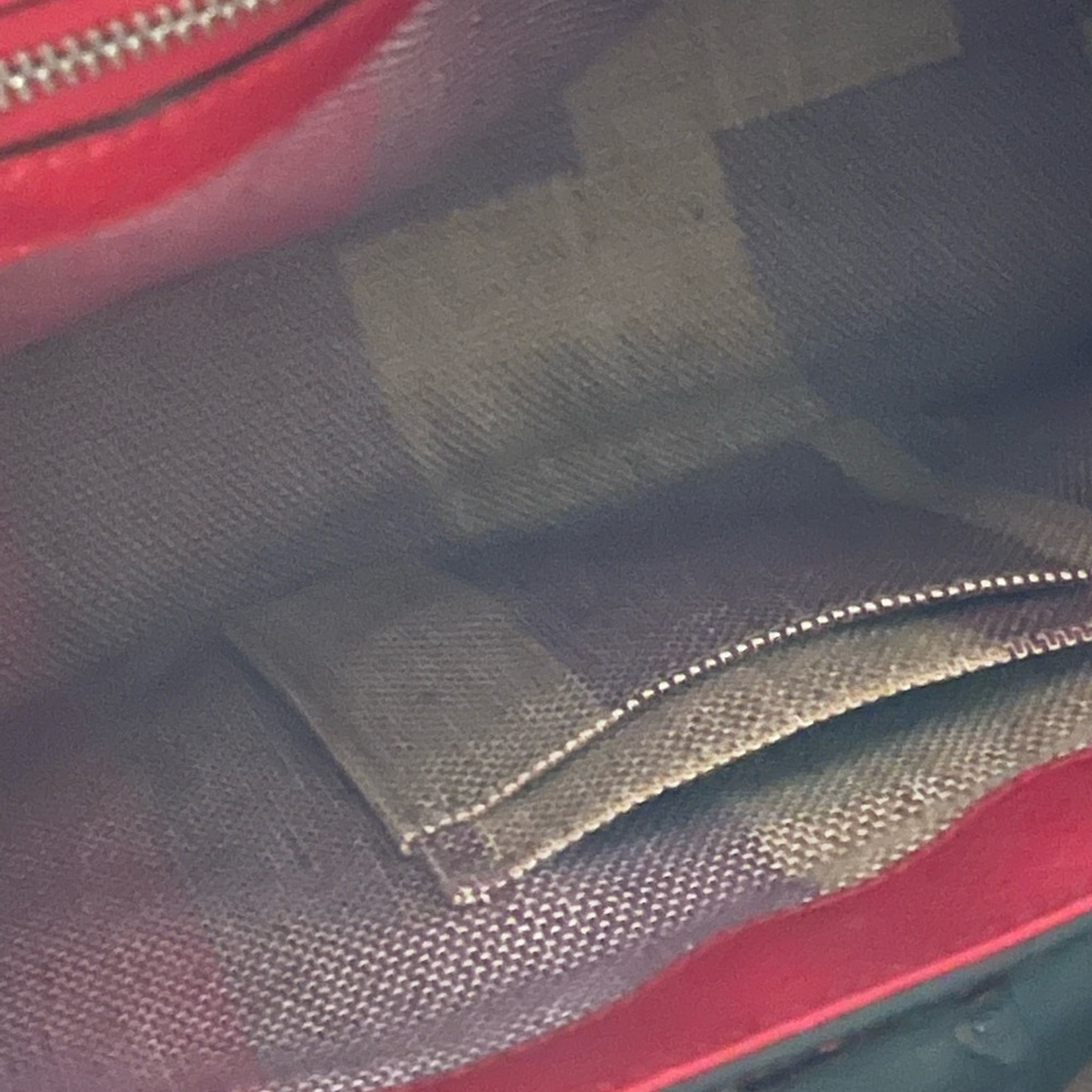 Gucci Bamboo Daily Top Handle Bag Leather Red - Picture 8 of 12